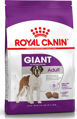 Royal Canin Giant Adult 15kg Trockenfutter für erwachsene Hunde großer Rassen mit Geflügel und Mais