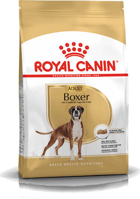 Royal Canin Adult Boxer 3kg Dry Food for Adult Dogs of Medium Breeds with Poultry and Rice