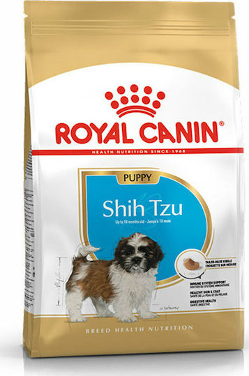 Royal Canin Puppy Shih Tzu 1.5kg Dry Food Gluten-Free for Small Breed Puppies with Poultry and Rice