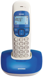 Brondi NICE Telefon fără fir cu funcție de ascultare deschisă Alb