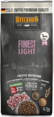 Belcando Finest Light 12.5kg Ξηρά Τροφή Διαίτης για Ενήλικους Σκύλους με Ρύζι και Πουλερικά