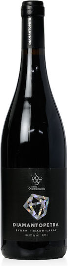 Oinopoieio Diamantakis Wein Diamantstein Rot Trocken 750ml
