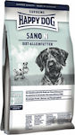 Happy Dog Sano N 7.5kg Hrană Uscată pentru Câini Adulți cu Miel și Carne de vită