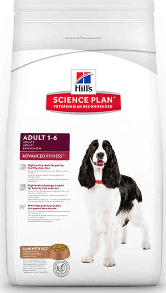 Hill's Science Plan Canine Adult Advanced Fitness Lamb & Rice 12kg