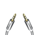 Inakustik 3.5mm male - 3.5mm male Cable Silver 0.75m (0041010075)