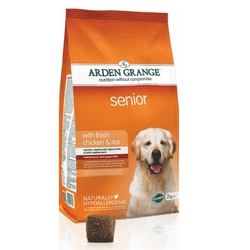 Arden Grange Senior 2kg Dry Food for Senior Dogs with Rice and Chicken