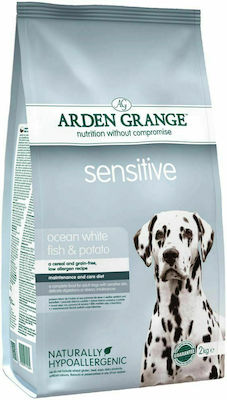 Arden Grange Sensitive 6kg Dry Food Grain Free for Adult Dogs with Potatoes