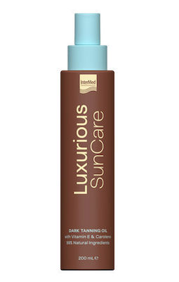 Intermed Luxurious Dark Tanning Oil Λάδι Μαυρίσματος για το Σώμα σε Spray 200ml