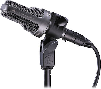 Audio Technica Condenser XLR Microphone AE 3000 Shock Mounted/Clip On