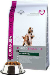 Eukanuba Adult Cocker Spaniel 7.5kg Dry Food for Adult Dogs with Chicken