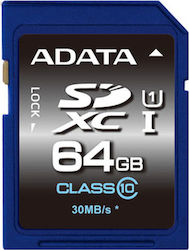 Adata Premier SDXC 64GB Class 10 U1 UHS-I