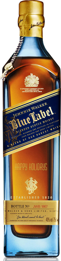 Johnnie Walker Blue Label Blended Whisky Scoția 40% 700ml