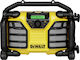 Dewalt DCR017 Portable Radio Battery with USB Yellow