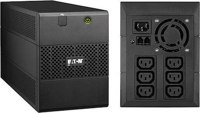 Eaton 5E 1500VA USB UPS Line-Interactive 900W με 6 IEC Πρίζες