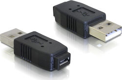 DeLock 65029 USB-A Masculin În Micro USB Feminin