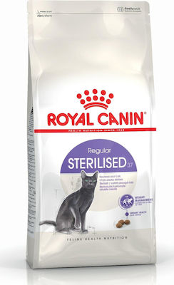 Royal Canin Regular Sterilised 37 Ξηρά Τροφή για Ενήλικες Στειρωμένες Γάτες με Πουλερικά 0.4kg