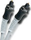 Supra ZAC TOSLINK 1m TOS male Optical Cable White