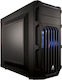 Corsair Carbide Spec-03 LED Gaming Midi Tower Κουτί Υπολογιστή με Πλαϊνό Παράθυρο Μπλε