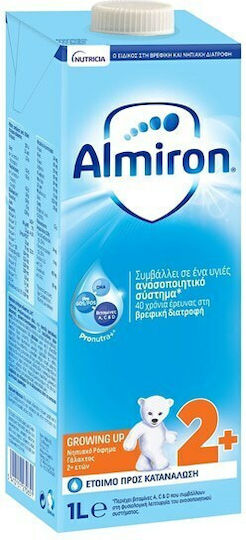 Nutricia Έτοιμο Ρόφημα Γάλακτος Almiron Growing Up 2+ Liquid για 24+ Μηνών 1000ml