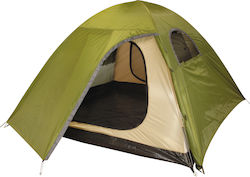Grasshoppers Dorset 3 Campingzelt Iglu Grün mit Doppeltuch 3 Jahreszeiten für 3 Personen 210x190x140cm