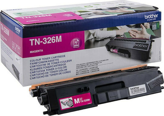 Brother TN-326M Original Toner Laser Printer Magenta High Capacity 3500 Pages (TN-326M)