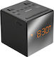 Sony Tabletop Digital Clock with Alarm & Radio Black ICF-C1TB