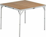 Outwell Aluminum Foldable Table for Camping Brown