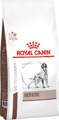 Royal Canin Veterinary Hepatic 1.5kg Hrană Uscată pentru Câini Adulți cu Porumb și Orez