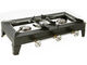 Calfer Gas ΕΛΣ-250 Liquid Gas Countertop Triple Burner Gray