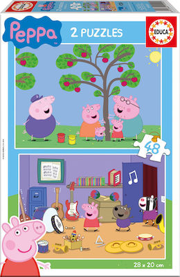 Kids Puzzle Peppa Pig for 4++ Years 96pcs Educa