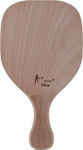 "το αγόρι" Plus Beach Racket Beige 350gr with Straight Handle Beige