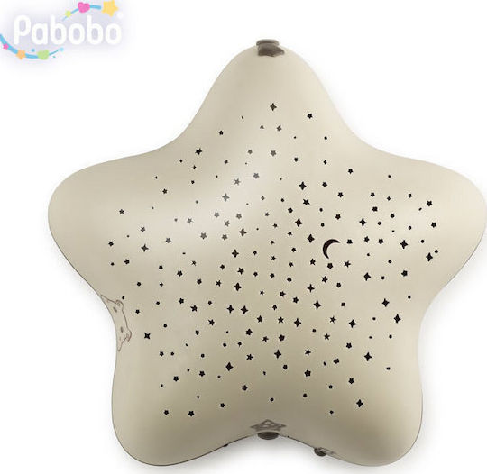 Pabobo Sleep Toy Star Projector (Usb) with Music and Light for 0++ Months