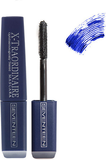 Seventeen X-Traordinaire Mascara for volume, Curling & Length 02 Shocking Blue 12ml