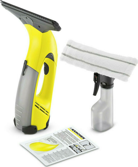 Karcher WV 50 Plus Καθαριστής Τζαμιών Χειρός Μπαταρίας 3.7V Κίτρινος