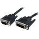 StarTech Кабел DVI-A мъжки - VGA мъжки 2м Черен (DVIVGAMM2M)