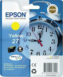 Epson 27 InkJet Printer Ink Yellow (C13T27044010 C13T27044012)