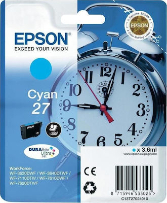 Epson 27 Cyan (C13T27024010 C13T27024012)