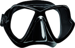 Mares Silicone Diving Mask Wahoo Black Black