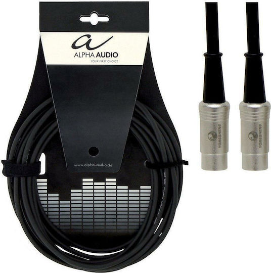 Alpha Audio MIDI Cable midi male - midi male 3m (190.780)