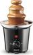 Princess Black Chocolate Fountain with 3 Flats 32W 15.4x15.4x24.5cm