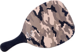 My Morseto Fashion Army Strandracket Beige 400gr mit Geradem Griff Schwarze