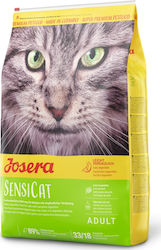 Josera Sensicat Dry Food for Adult Cats with Sensitive Digestive System with Poultry 10kg