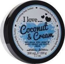 I Love Cosmetics Moisturizing Butter Body with Aroma Coconut for Dry Skin 200ml