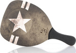 My Morseto Fashion Army Star Beach Racket Khaki 400gr with Straight Handle Black