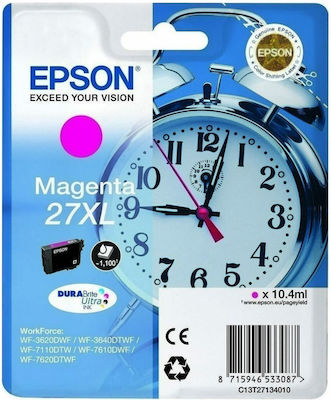 Epson 27XL Cartuș de cerneală original pentru imprimante InkJet Magenta (C13T27134010 C13T27134012)