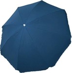 Escape Foldable Beach Umbrella Blue Diameter 2m with Air Vent Blue
