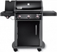 Weber Spirit E-320 Original Black GBS Ψησταριά Υγραερίου Μαντεμένιας Σχάρας 60x44εκ. με 3 Εστίες και Πλαϊνό Μάτι