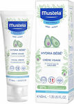 Mustela Hydra Bebe Facial Cream Creme für Feuchtigkeit 40ml
