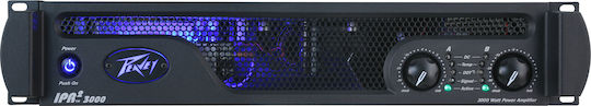 Peavey IPR2 3000 PA Power Amplifier 2 Channels 950W/4Ω 525W/8Ω Black