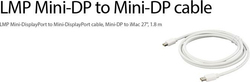 LMP LMP-MDP-MDP Mini-DisplayPort Männlich zu Mini-DisplayPort Männlich LMP LMP-MDP-MDP Mini-DisplayPort Männlich zu Mini-DisplayPort Männlich
